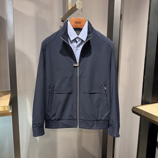 华斯度VASTO男装秋冬款休闲立领夹克外套22E081206专柜正品2986