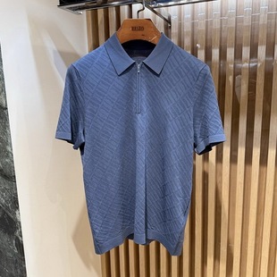 T恤2色KDBS20014专柜2380 商务休闲短袖 卡尔丹顿男装 春夏款