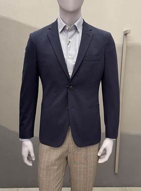 卡尔丹顿男装秋冬新款商务休闲单西西服KCBW11131NAN6专柜3980