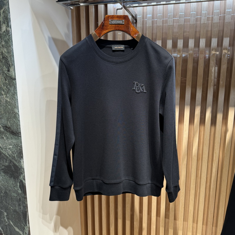 路卡迪龙男装秋冬款绵羊毛圆领休闲运动套装112225207专柜3980