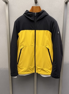 卡尔丹顿男装秋冬款商务休闲连帽夹克外套SFMW15311FAY6吊牌2398