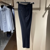 KACW12961 吊牌2300秋冬款 卡尔丹顿男装 商务休闲直筒绵羊毛西裤