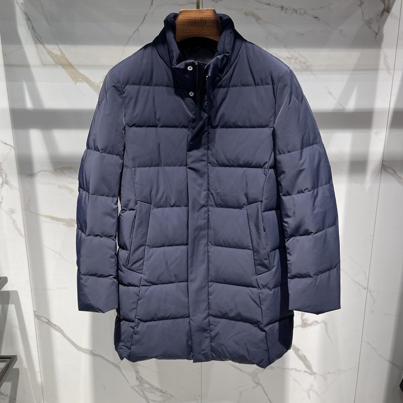 华斯度vasto男装秋冬中长款立领休闲羽绒服外套02g112236专柜5286