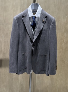 卡尔丹顿男装秋冬商务羊毛套西西西服外套KEAW21628OAC2专柜4300