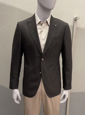 卡尔丹顿男装秋冬新款商务西服套装KCAW21652OAC6吊牌3800