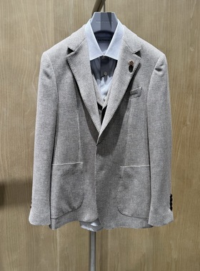 卡尔丹顿男装秋冬商务羊毛套西西西服外套KEAW21234DAC9专柜8800