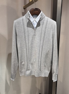 卡尔丹顿男装秋冬款绵羊毛长袖毛衣羊毛衫KCBW24131专柜1980