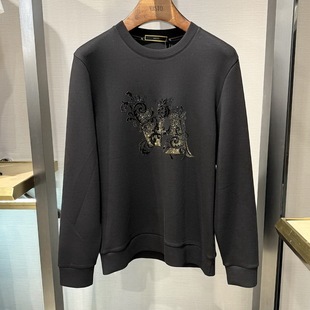 1985 T恤22F054171专柜正品 华斯度VASTO男装 秋冬休闲圆领卫衣长袖