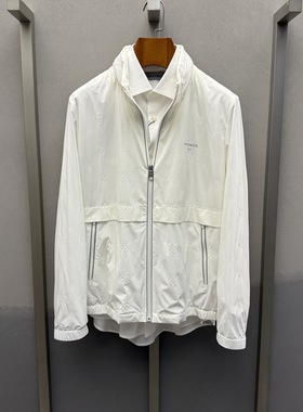 卡尔丹顿男装春夏款商务休闲立领夹克外套SEMS35124FAW1吊牌3280