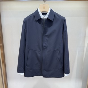 博斯绅威男装 翻领商务休闲夹克外套133124518480吊牌3980 春夏款