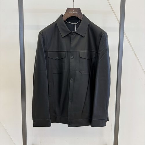 Hechter/丹尼爱特秋冬商务休闲翻领棉皮衣外套HF21802吊牌5990HC