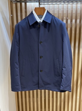 卡尔丹顿男装秋冬商务鹅绒休闲翻领羽绒服外套KEAW45908专柜5800