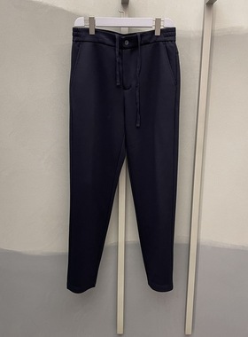 卡尔丹顿男装21秋冬款商务黑色休闲长裤KBCW22761NAN6专柜1980