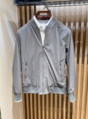 卡尔丹顿男装春秋款棒球领休闲双面穿夹克外套KDCS25103专柜3280