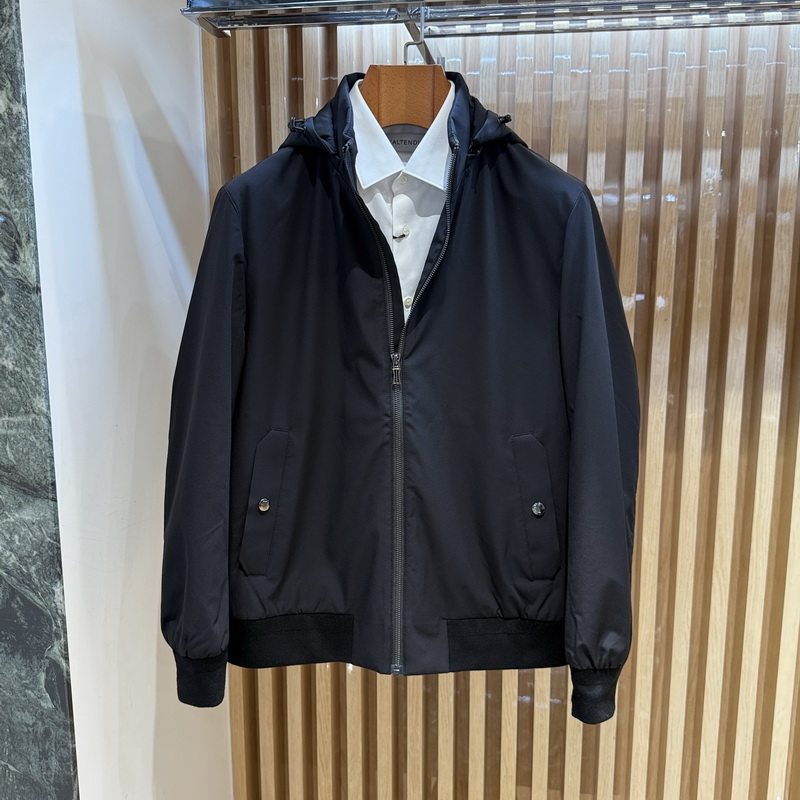 清仓！卡尔丹顿秋冬款连帽商务休闲棉服外套KBBW45501专柜3680