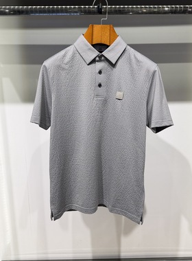 卡奴迪路CANUDILO男装春夏款商务短袖POLO衫T恤53726202B吊牌1680