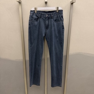 卡尔丹顿男装春夏款商务莫代尔牛仔裤长裤KGAS32309NAG3吊牌1980