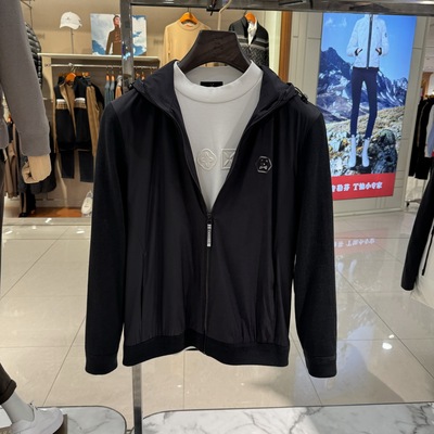 卡奴迪路男装秋冬款连帽商务休闲夹克外套63224552吊牌4980