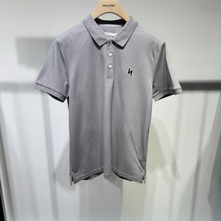 Hechter/丹尼爱特春夏款商务休闲翻领短袖T恤HT51709专柜890HC
