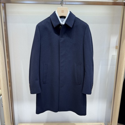 博斯绅威秋冬羽绒大衣山羊绒