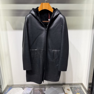 卡奴迪路男装秋冬款商务休闲羊皮毛皮一体外套6282072D专柜29800