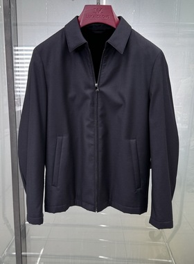 路卡迪龙男装秋冬款翻领水獭毛内胆尼克服161217201专柜26880