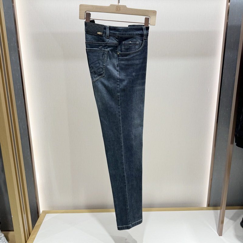 博斯绅威BOSSsunwen男装秋冬休闲直筒牛仔裤133238153280吊牌1980