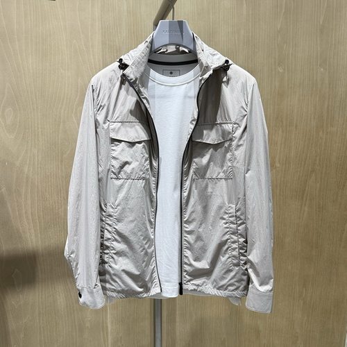 卡尔丹顿男装正品25春夏连帽休闲夹克外套KFDS35111FAG9吊牌2980