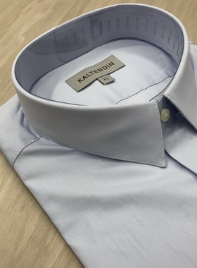 卡尔丹顿棉氨商务短袖衬衫衬衣春夏款KAAL03000FAN2专柜1080