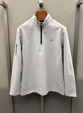 卡尔丹顿秋冬款商务休闲立领长袖T恤POLO衫SFMW35403LAG4专柜1098