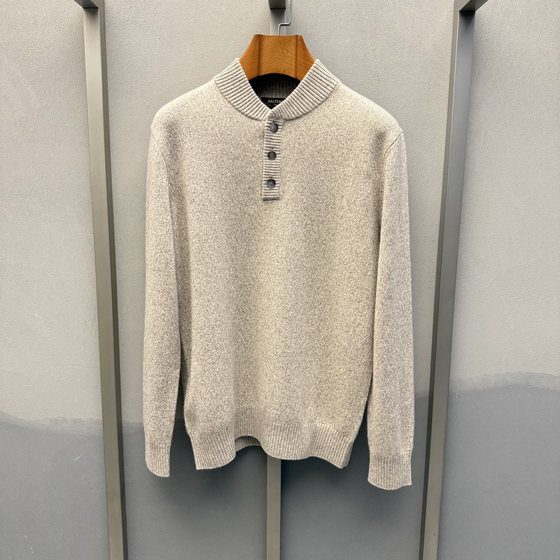 卡尔丹顿秋冬款商务休闲亨利领羊毛衫KFDW34121IAC2专柜2980