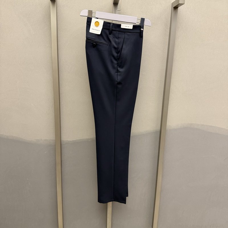 卡尔丹顿男装春夏款商务直筒休闲西裤长裤KFBS32220NAN8吊牌1680