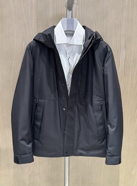 卡尔丹顿鹅绒连帽羽绒服KDBW55914FAB2/KDBW55914FAW2吊牌5800