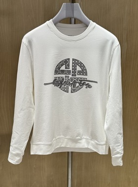 卡尔丹顿24秋冬圆领长袖T恤KEBW15411RAW1/KEBW15411RAB1吊牌1980