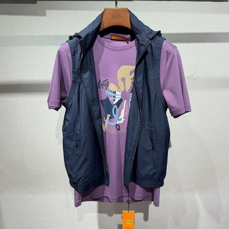 华斯度标准春夏拉链马甲外套