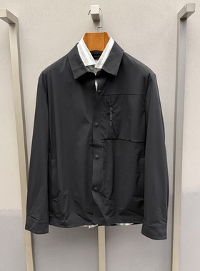 卡尔丹顿男装2026春夏款休闲翻领夹克外套SFMS25105FAB1专柜2680