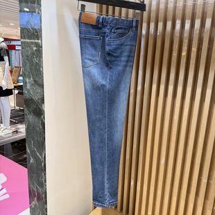 卡尔丹顿商务休闲男装春夏款牛仔长裤LGBS12301NA吊牌2980