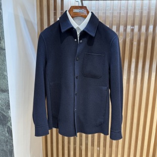 路卡迪龙秋冬款 绵羊毛翻领商务休闲夹克外套355227316吊牌8980LY