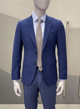 卡尔丹顿男装正品春季商务正装单西西服KCAS11219DAN2专柜4980