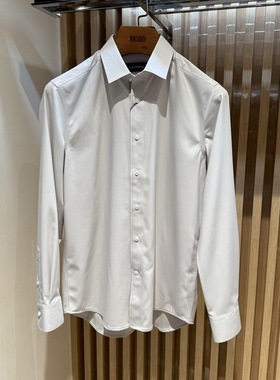 卡尔丹顿男装2025春夏商务正装长袖衬衫AFAS13501FAC9吊牌1680