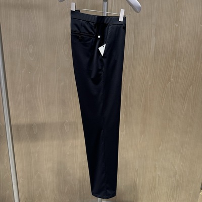 卡尔丹顿男装2024春夏商务直筒休闲裤长裤KEAS12204NBN8吊牌2380