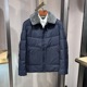 卡尔丹顿男装 秋冬款 鹅绒翻领皮草尼克服羽绒服KCBW65620专柜6800