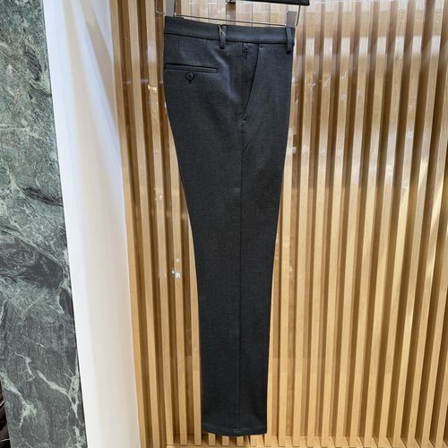卡尔丹顿男秋冬加绒直筒休闲裤
