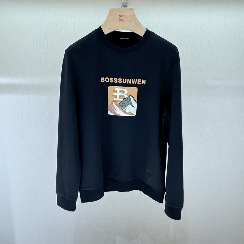 博斯绅威BOSSsunwen商务圆领T恤