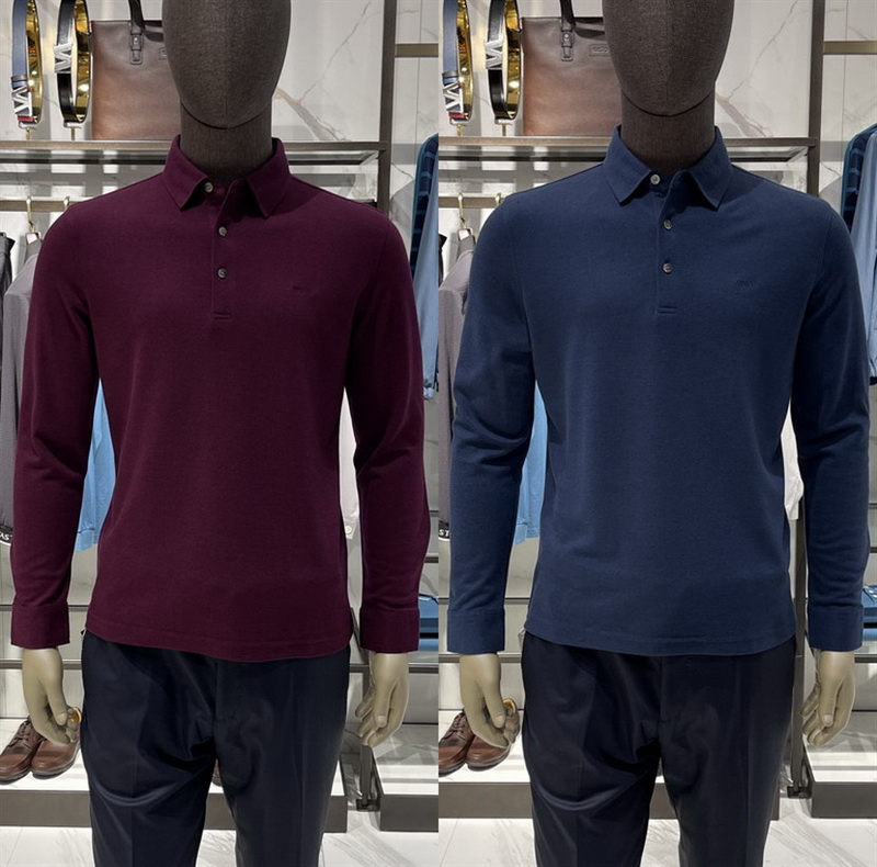 华斯度/VASTO男装秋冬款翻领长袖T恤12T052029/12T052026专柜1989