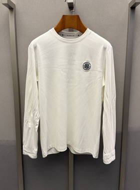 卡尔丹顿男装秋冬款商务休闲圆领长袖T恤SEMW10516RAW8专柜1098