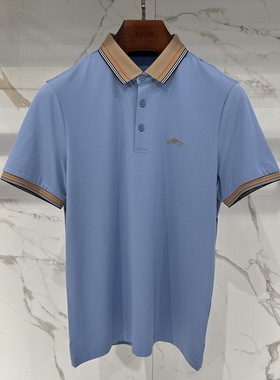 华斯度VASTO男装春夏商务翻领POLO衫短袖T恤21Y051126专柜1686