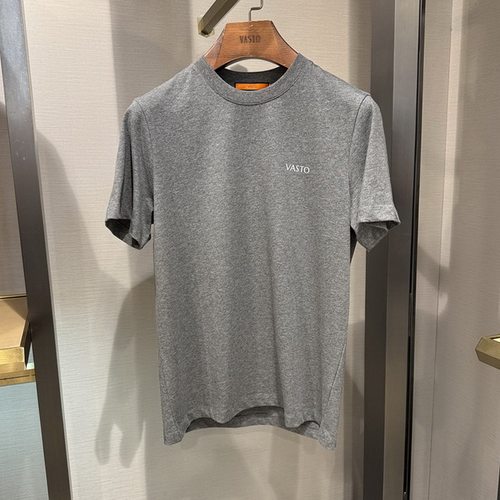 VASTO华斯度25春夏休闲圆领短袖T恤衫51Y051427/51Y051421吊牌999