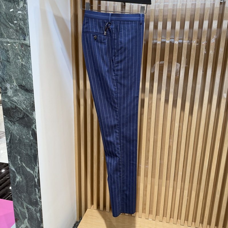 卡尔丹顿男装春夏商务休闲绵羊毛直筒西裤KBAS12609NA吊牌2600