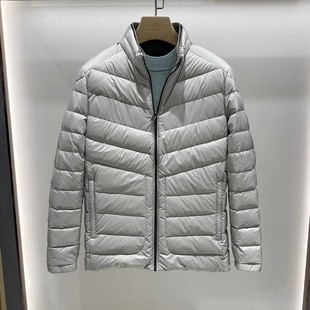 博斯绅威BOSSsunwen23秋冬鹅绒立领羽绒服134325418180专柜3980